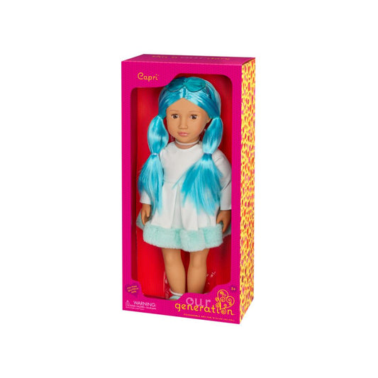 Our Generation Doll W/Multi-Colored Hair Capri