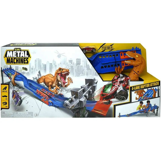 Zuru Metal Machines 4-Lane Raptor Attack