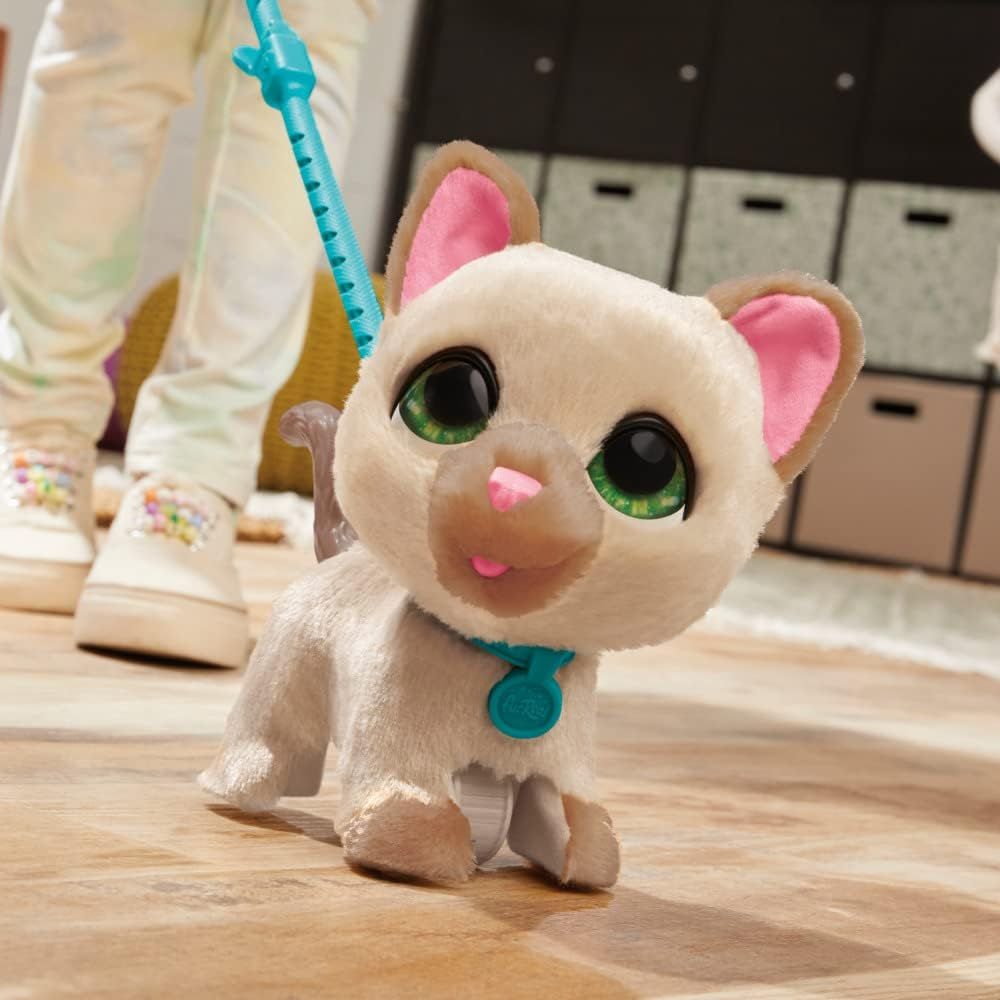 Furreal walkalots big outlet wags unicorn cat toy