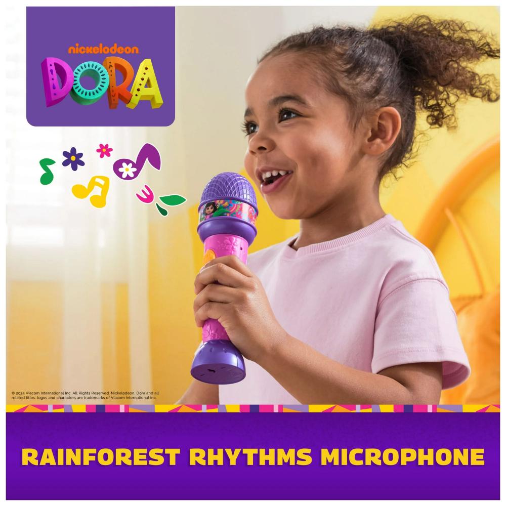 Dora The Explorer Rainforest Rhythms Microphone Dora The Explorer Rainforest Rhythms Microphone