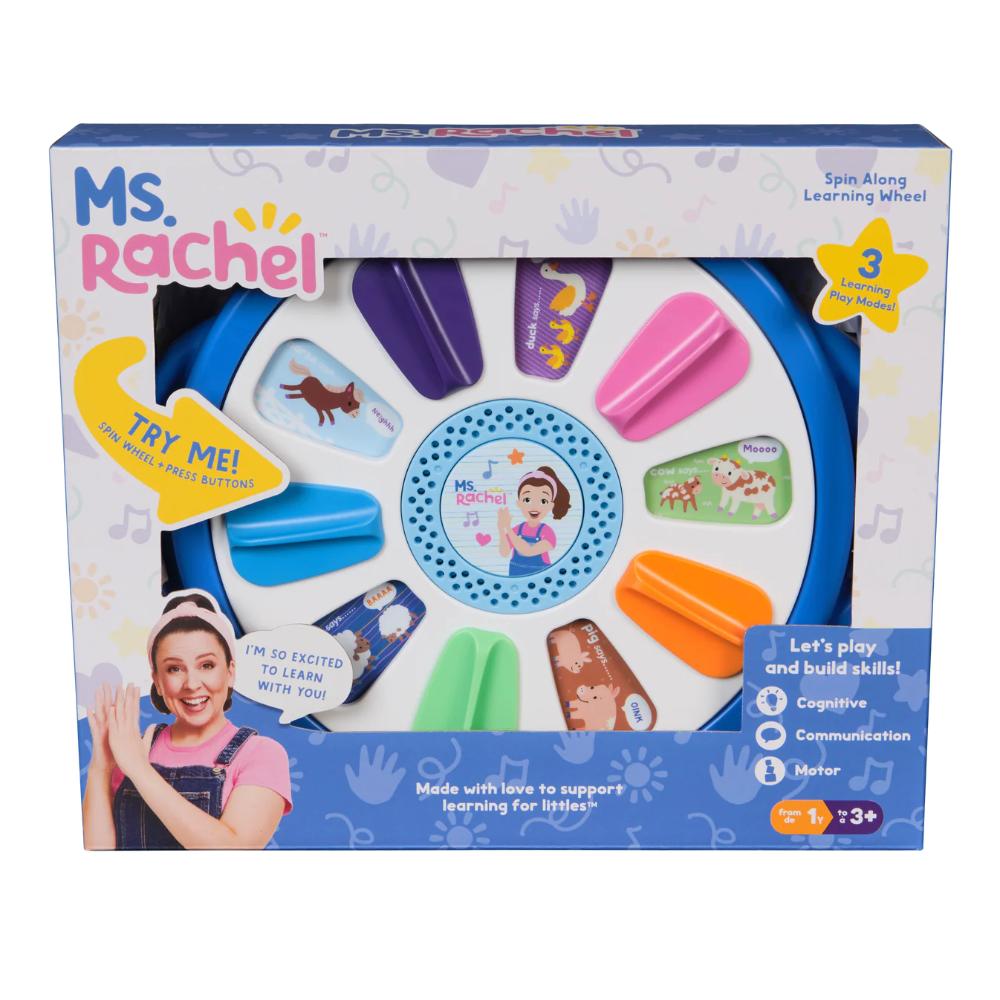 Ms. Rachel Spin Along Learning Wheel Ms. Rachel Spin Along Learning Wheel