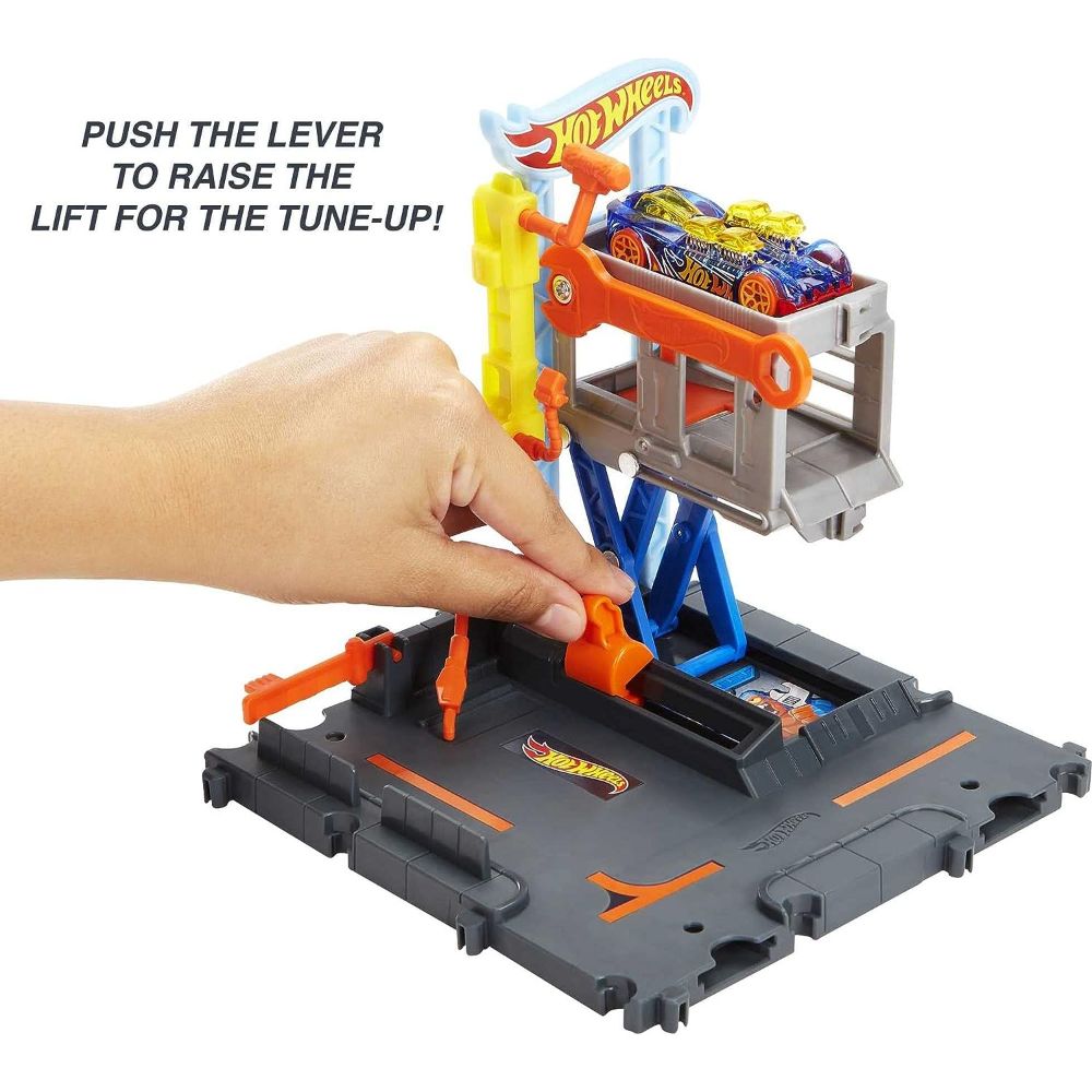Hot Wheels City Tune Up Garage – Toys4me