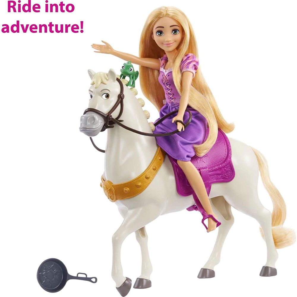 Princess Rapunzel cheapest Fashion Doll & Maximus Horse Set -DSF6