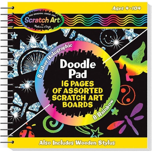 Melissa & Doug Scratch Art Doodle Pad