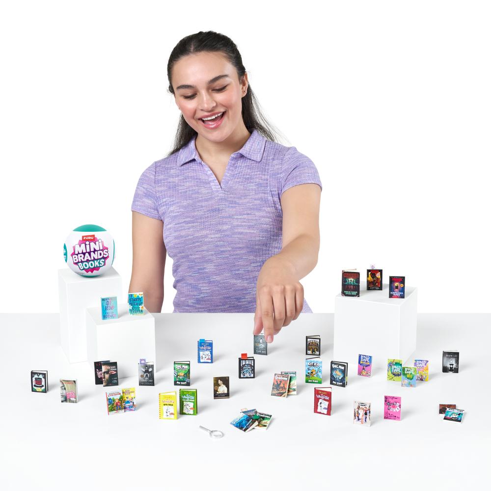 Zuru 5 Surprise Mini Brands Book Mini Brands Series Zuru 5 Surprise Mini Brands Book Mini Brands Series