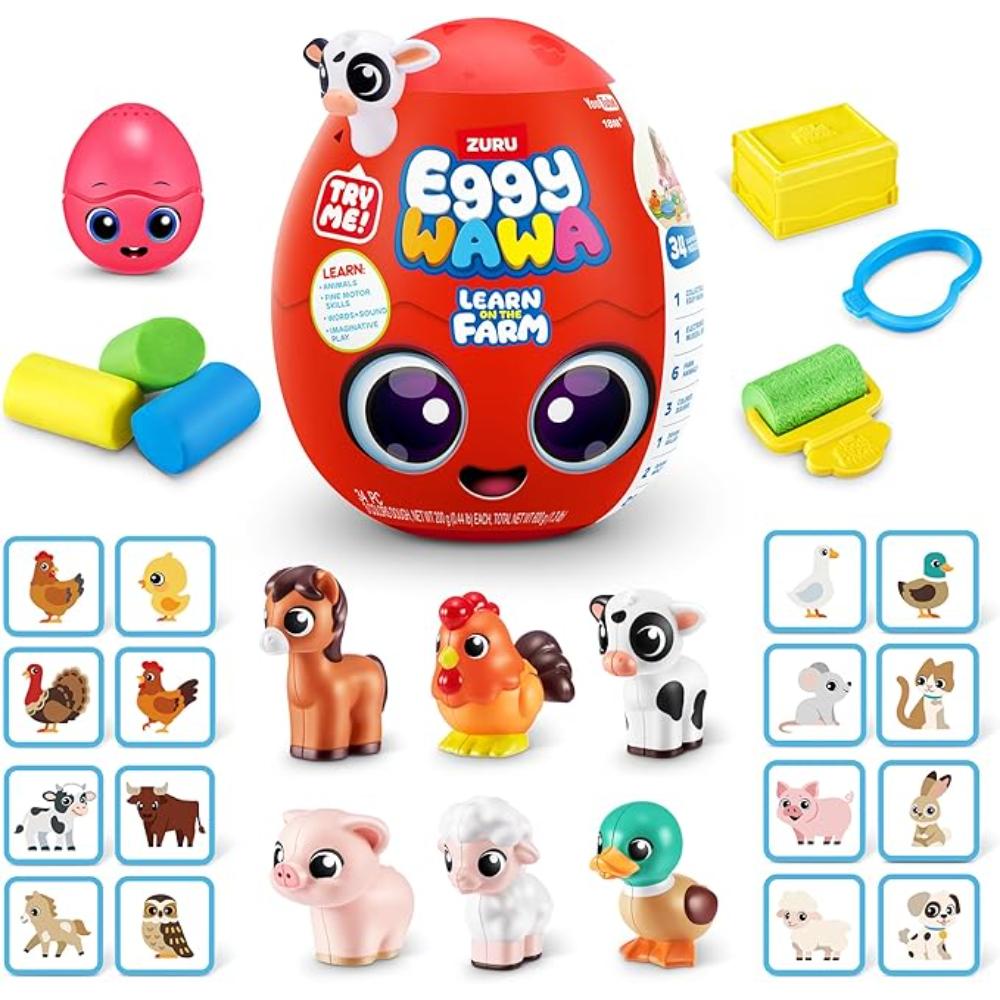 Surprise eggs farm animals online