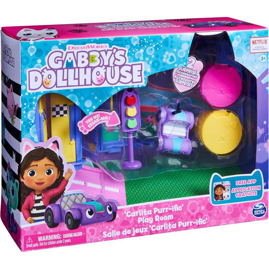 Gabbys Dollhouse Farris Wheel and Carlita Mini Playsets