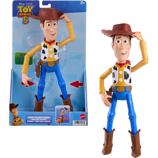 Toy Story 5 12" Simple Feature Hello Woody Action Figure