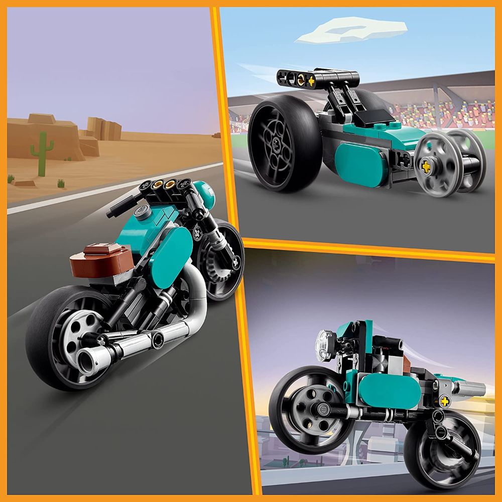 31135  LEGO® Creator 3-in-1 Vintage Motorcycle – LEGO Certified