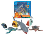 Animal Planet 6 Pcs Ocean Animal In Window Box Animal Planet 6 Pcs Ocean Animal In Window Box