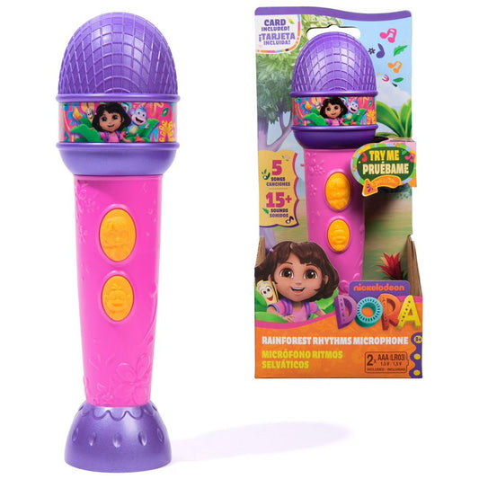 Dora The Explorer Rainforest Rhythms Microphone