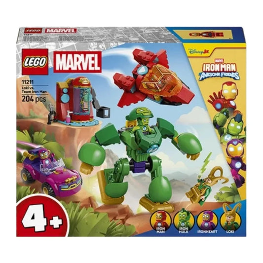 Lego Loki Vs Team Iron Man
