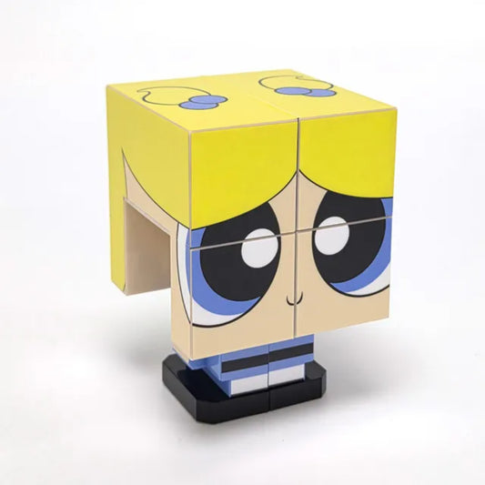 Qubi Transformable Cube The Powerpuff Girls Bubbles