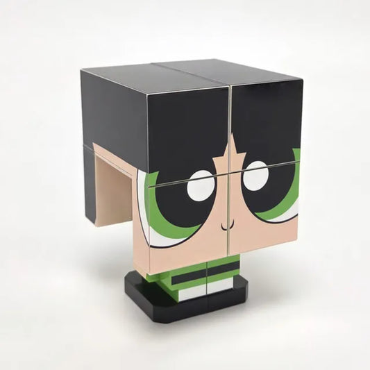 Qubi Transformable Cube The Powerpuff Girls Buttercup