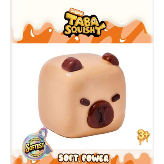 Taba Squishy Brown Capybara Cube