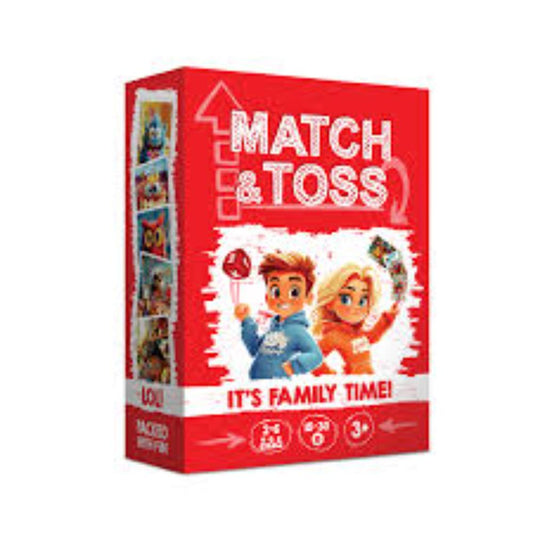 Match and Toss Family Card Game
