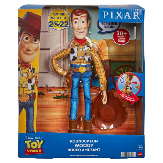 Toy Story 5 Roundup Fun Woody 12" Action Figure