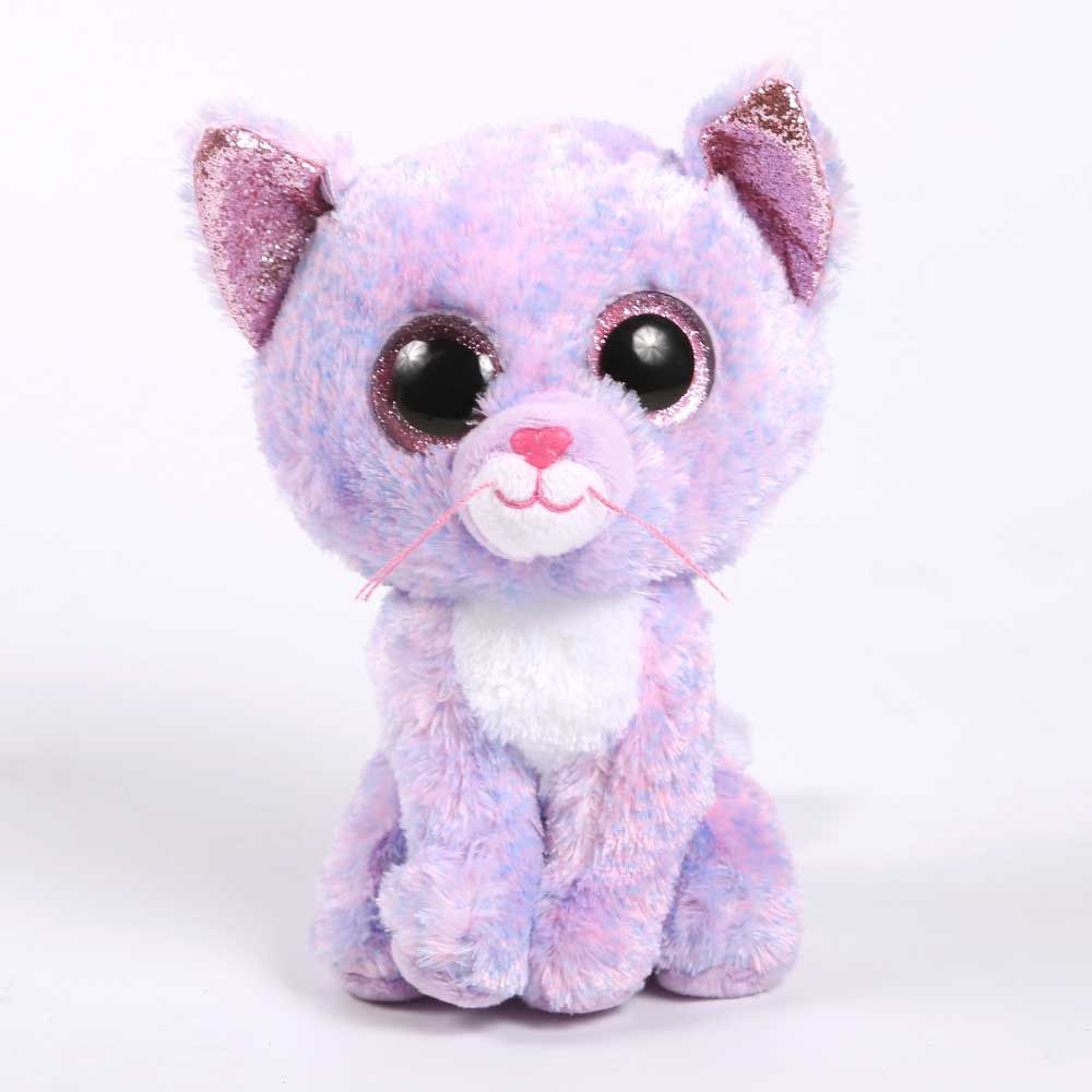TY Beanie Boos Cat Cassidy Lavender inch – Toys4me
