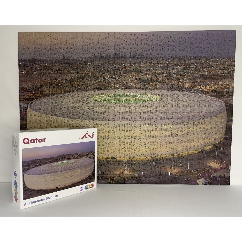 Supreme Committee Al Thumama Stadium Puzzle 1000pcs Supreme Committee Al Thumama Stadium Puzzle 1000pcs