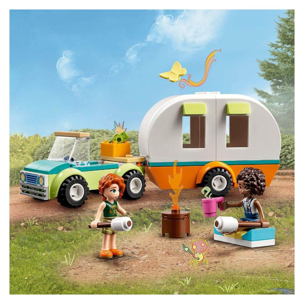 Lego friends camping online van