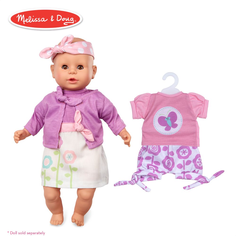 Melissa Doug Mix And Match Fashion Doll Clothes Toys4me