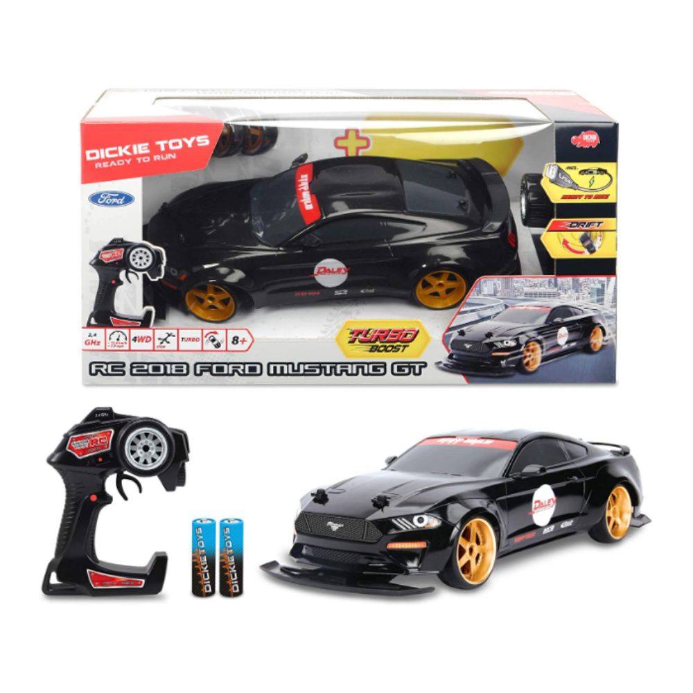Dickie RC Drift Ford Mustang Racing Toy Car – Toys4me