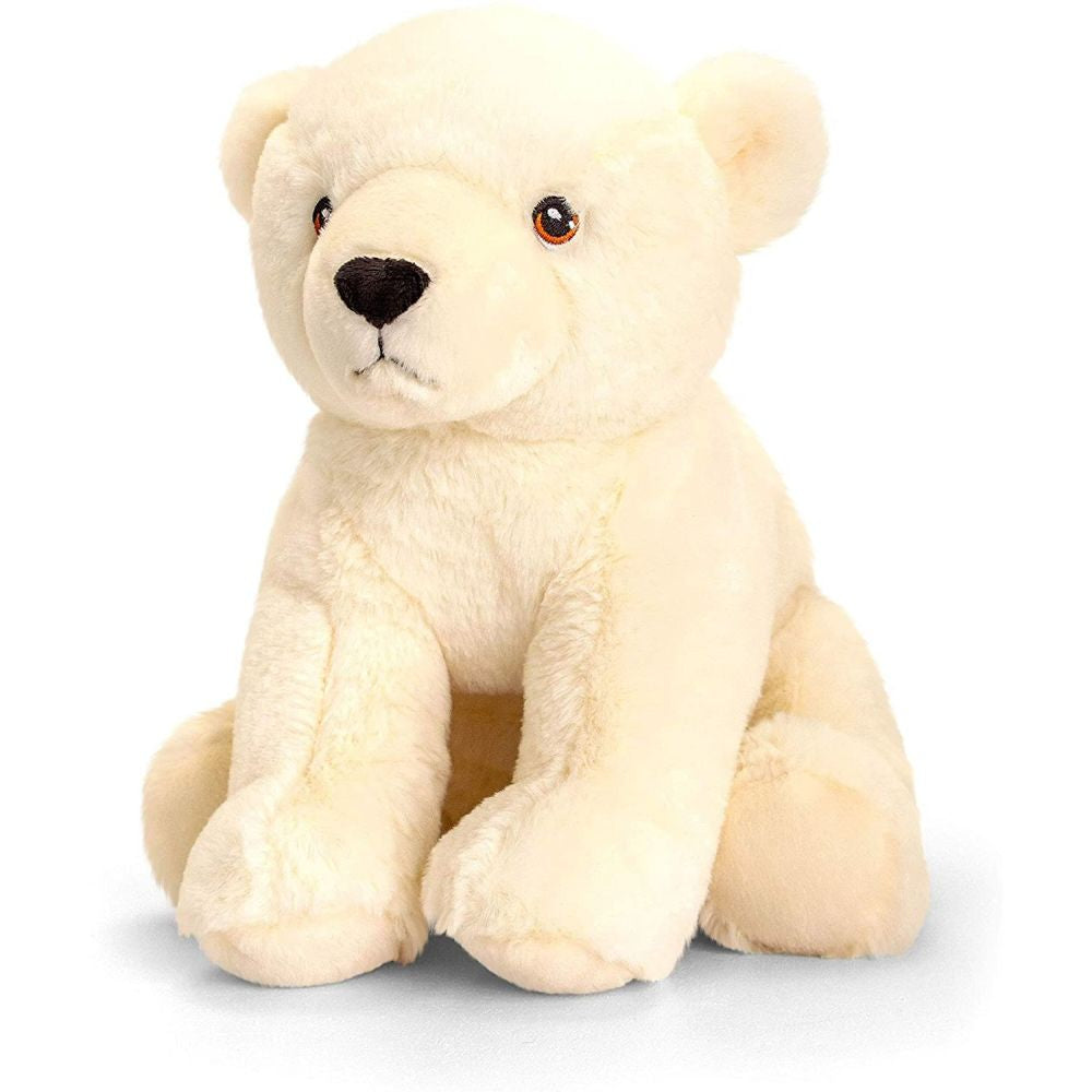 Keel Toys 25cm Keeleco Polar Bear  Image#1 Keel Toys 25cm Keeleco Polar Bear  Image#1