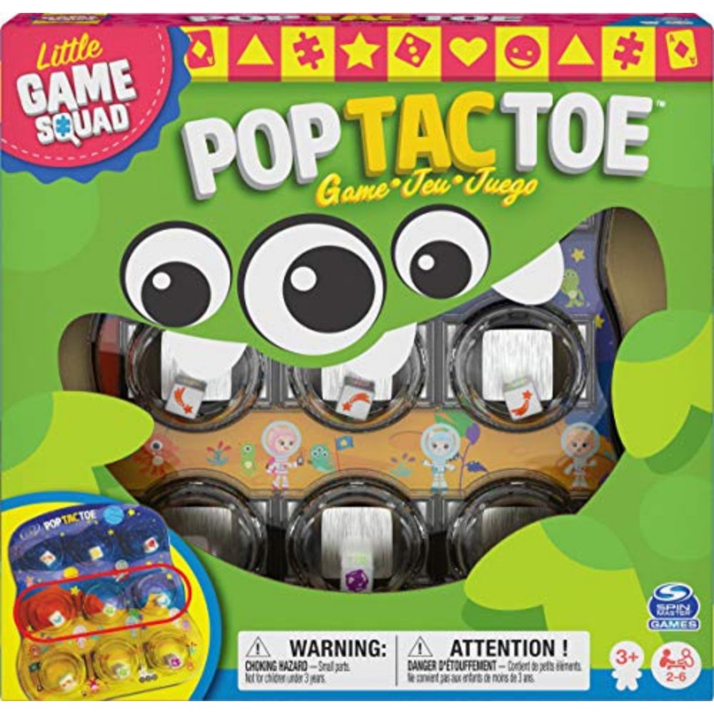 Spin Master Game Squad Pop Tac Toe – Toys4me - Main Image