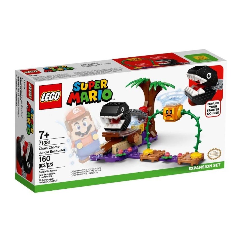 Lego Super Mario Universe With  Chain Chomp Jungle Encounter Expansion Set  Image#1 Lego Super Mario Universe With  Chain Chomp Jungle Encounter Expansion Set  Image#1