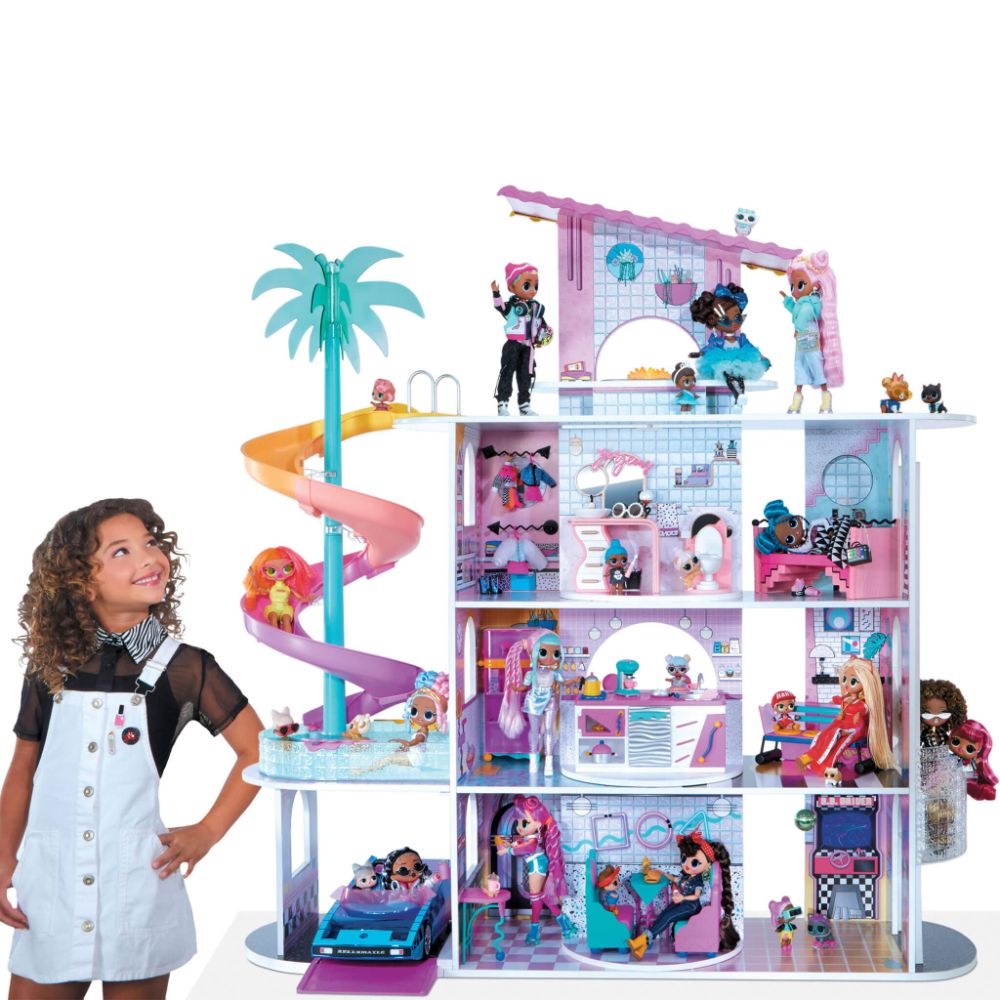 LOL Surprise OMG House – New Real Wood Doll House 