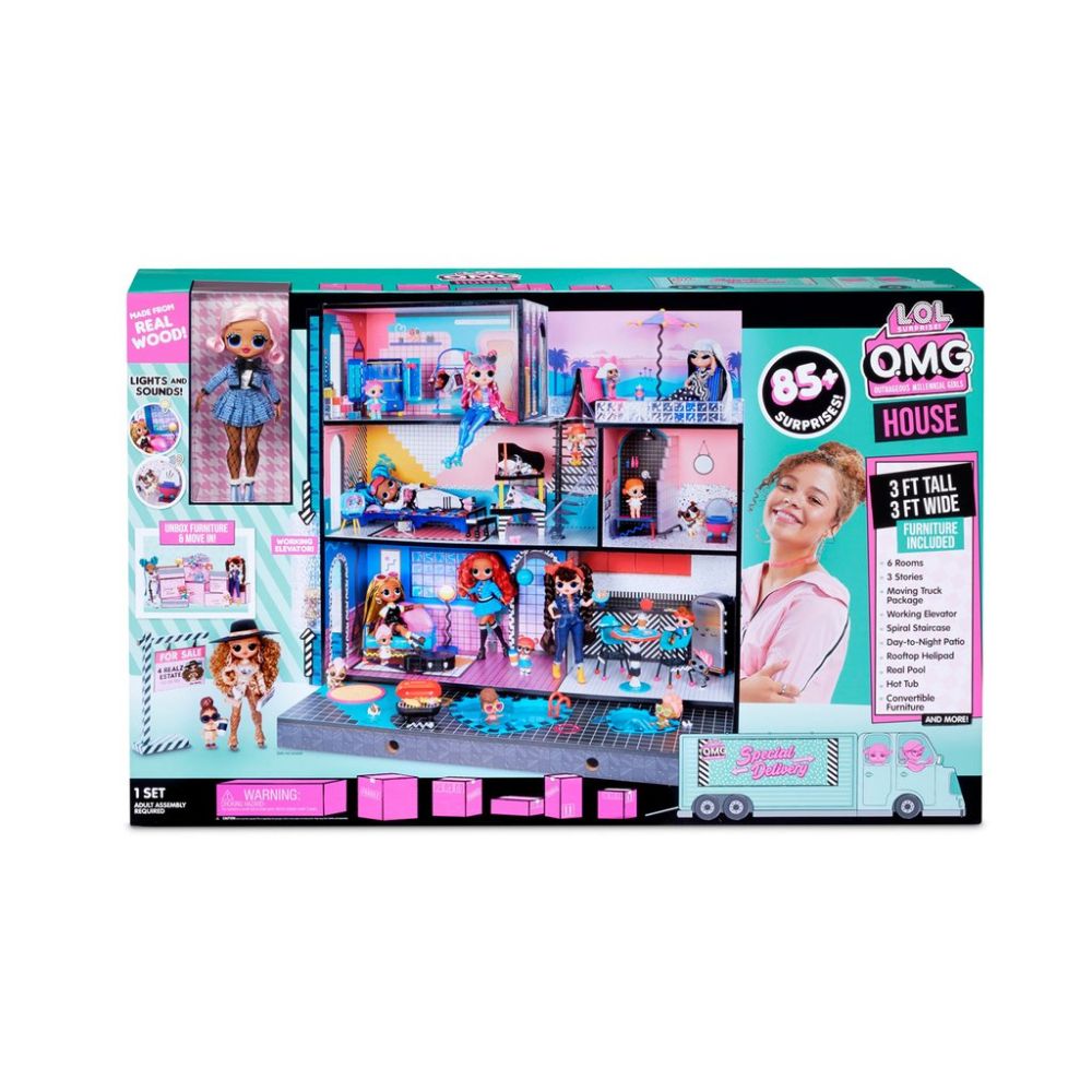 Surprise OMG House with Doll – Toys4me