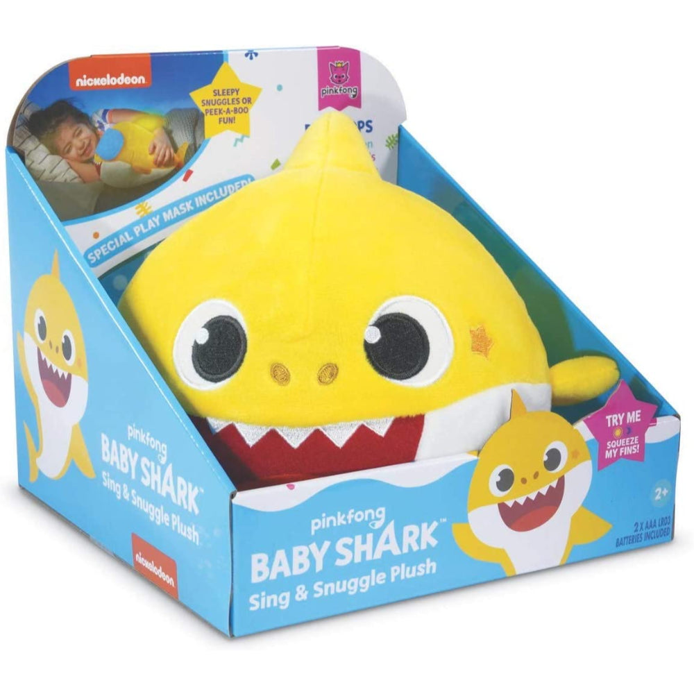 Baby Shark Sing Snuggle Plush – Toys4me - Main Image
