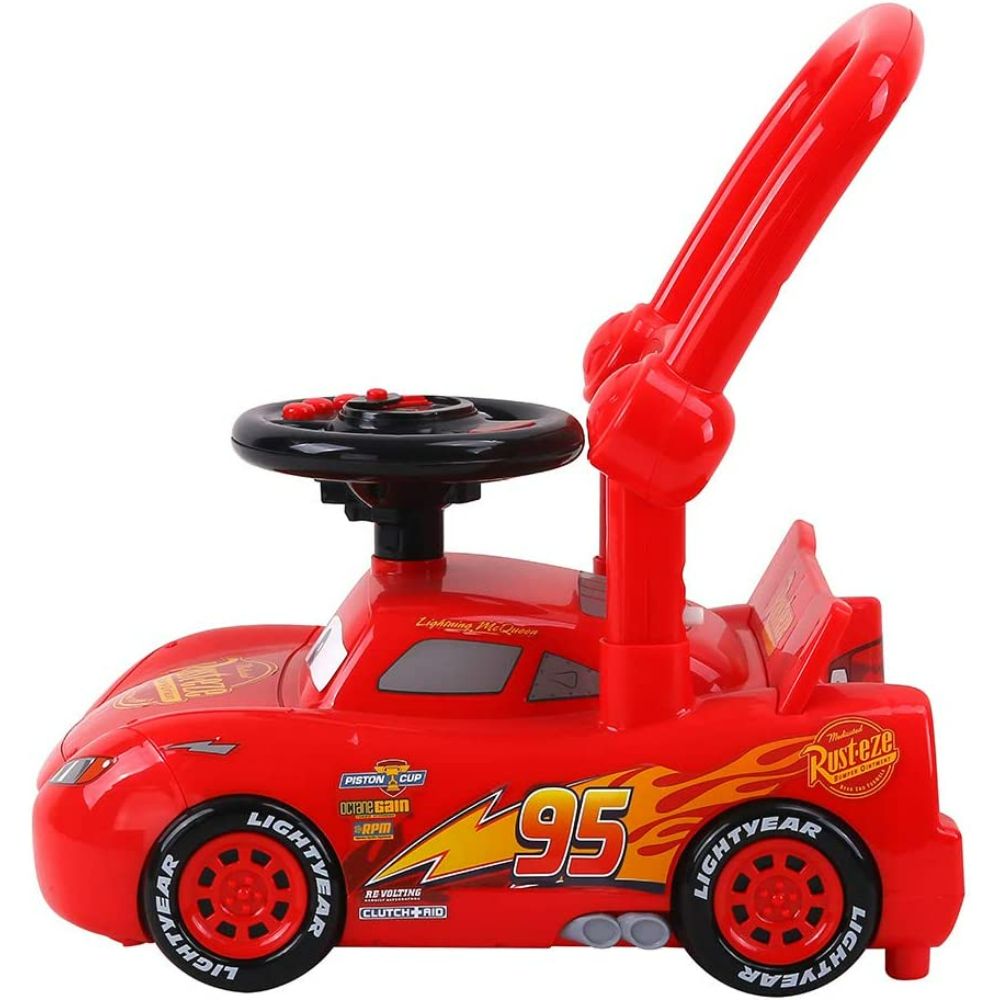 Lightning mcqueen best sale sit and ride