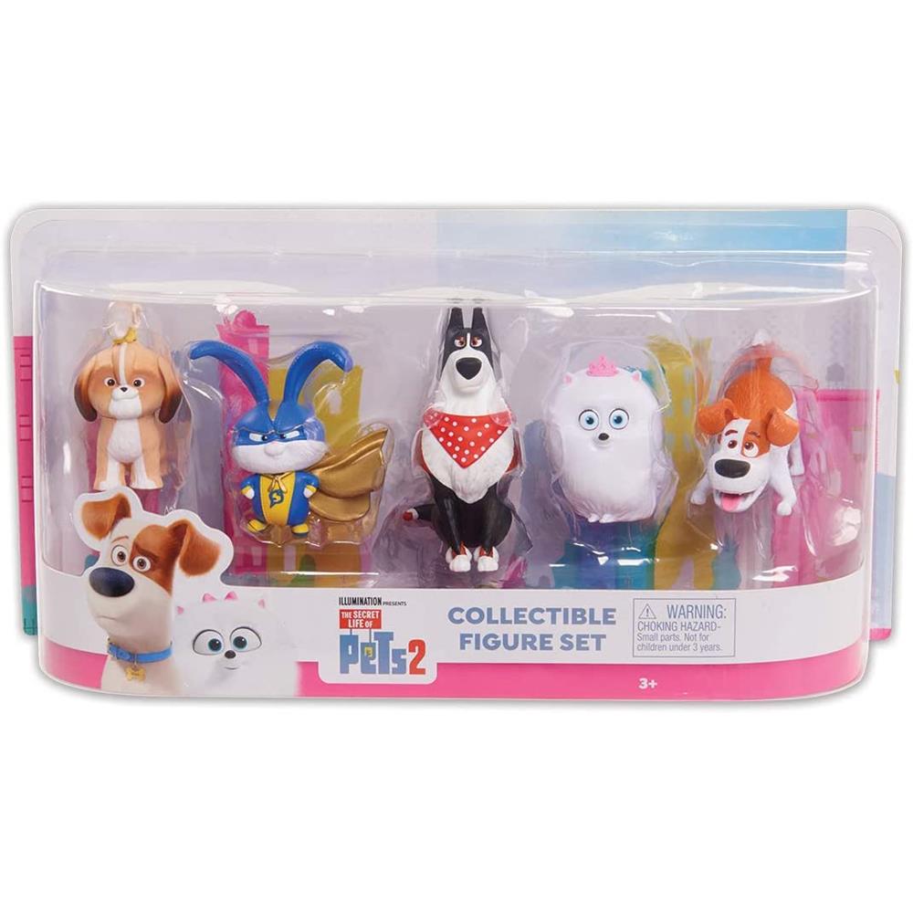 Secret Life Of Pets 2 Figure 5 Pack  Image#1 Secret Life Of Pets 2 Figure 5 Pack  Image#1