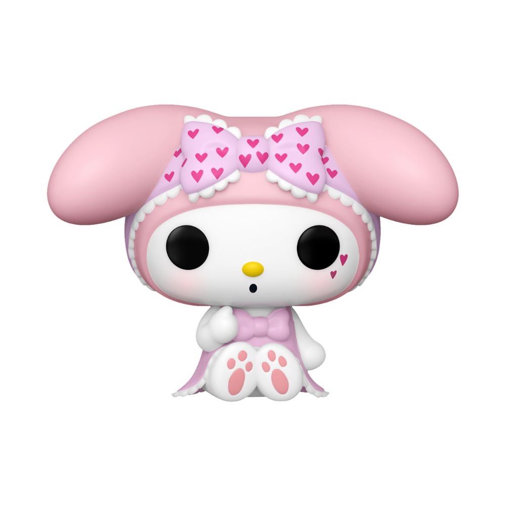Hello Kitty and Friends Series 2, My Melody 8-Inch Punks Plush - Officially Licensed Sanrio Product from Jazwares - Ages 6+