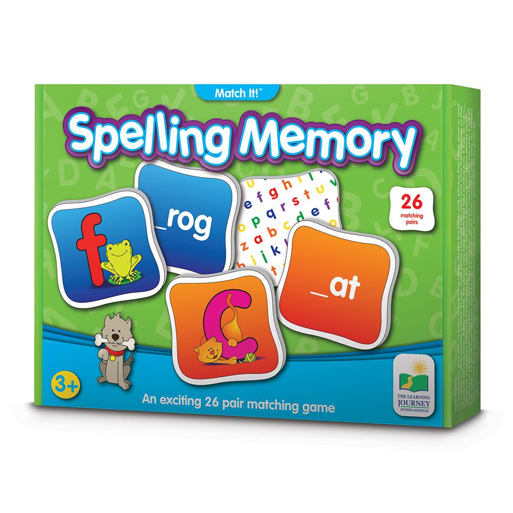 The Learning Journey Match It! Memory - Spelling  Image#1 The Learning Journey Match It! Memory - Spelling  Image#1