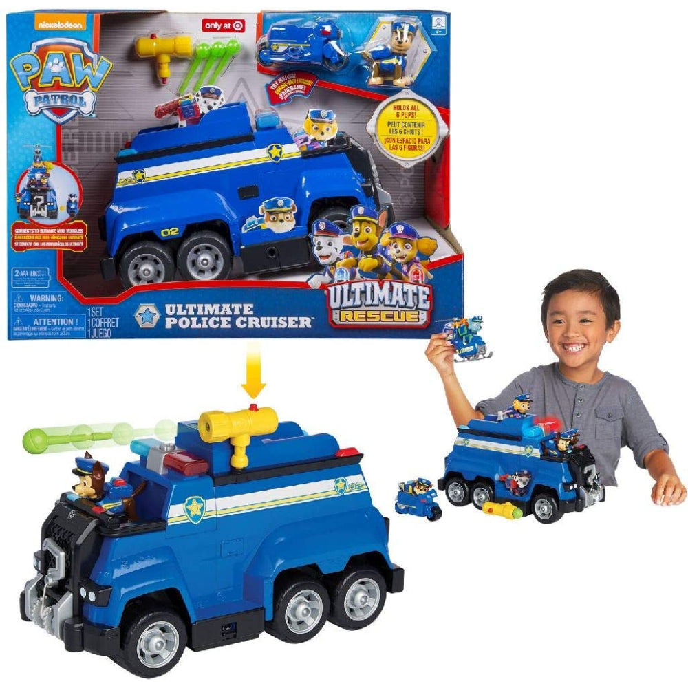 Paw patrol ultimate rescue chase police cruiser best sale