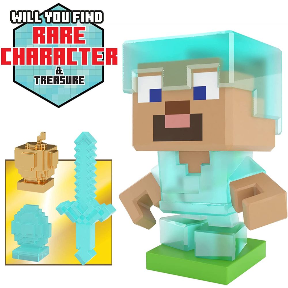 Treasure X Minecraft Caves & Cliffs Multi Pack. Overworld Minecraft  Characters. Mine, Discover & Craft with 10 Levels of Adventure & 12 Mine &  Craft
