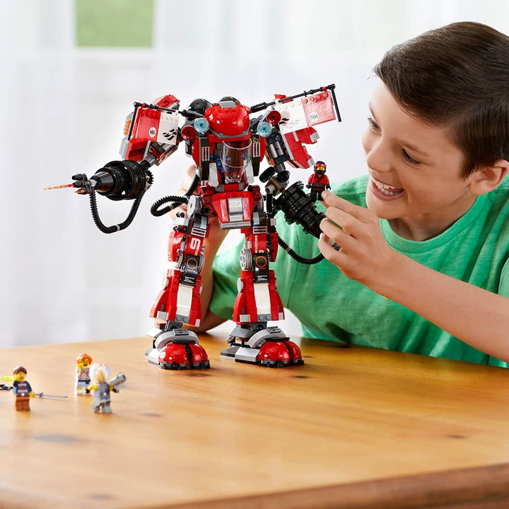 Lego ninjago movie fire mech hotsell