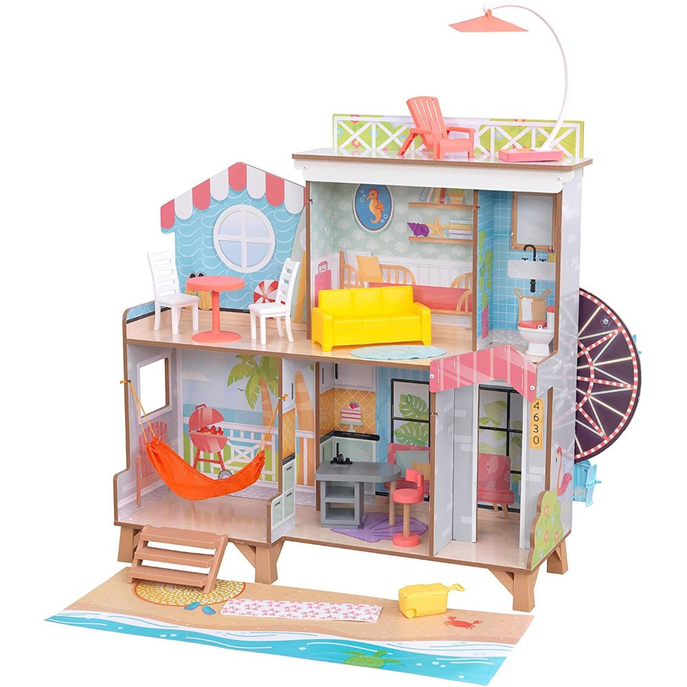 KidKraft Ferris Wheel Fun Beach House – Toys4me