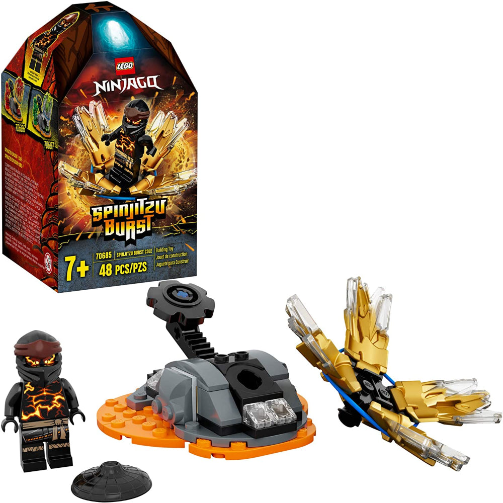 Lego Ninjago Spinjitzu Burst Cole – Toys4me