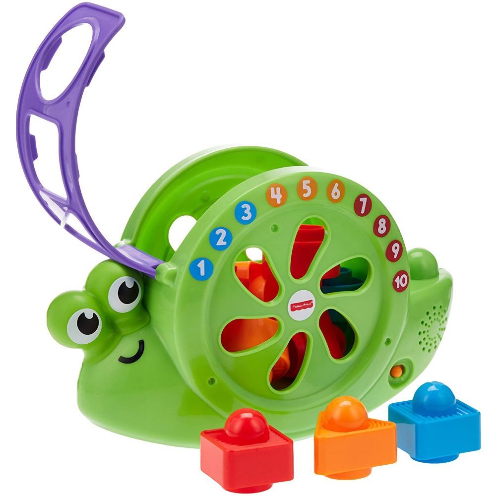 Fisher price rock hot sale and sort snail