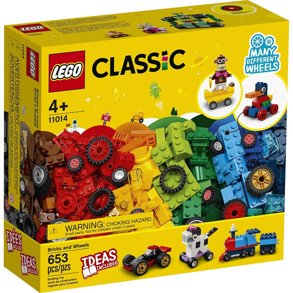 Lego Classic Bricks and Wheels – Toys4me