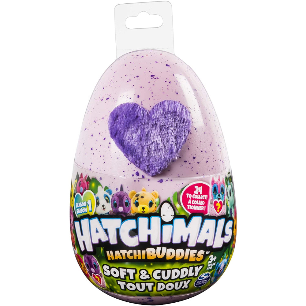 Hatchimals HatchiBuddies – 6” Tall Plush with Egg (Styles May Vary