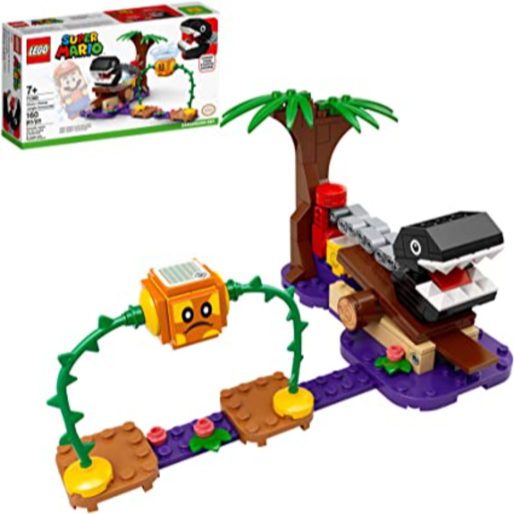 Lego Super Mario Universe With  Chain Chomp Jungle Encounter Expansion Set  Image#2 Lego Super Mario Universe With  Chain Chomp Jungle Encounter Expansion Set  Image#2