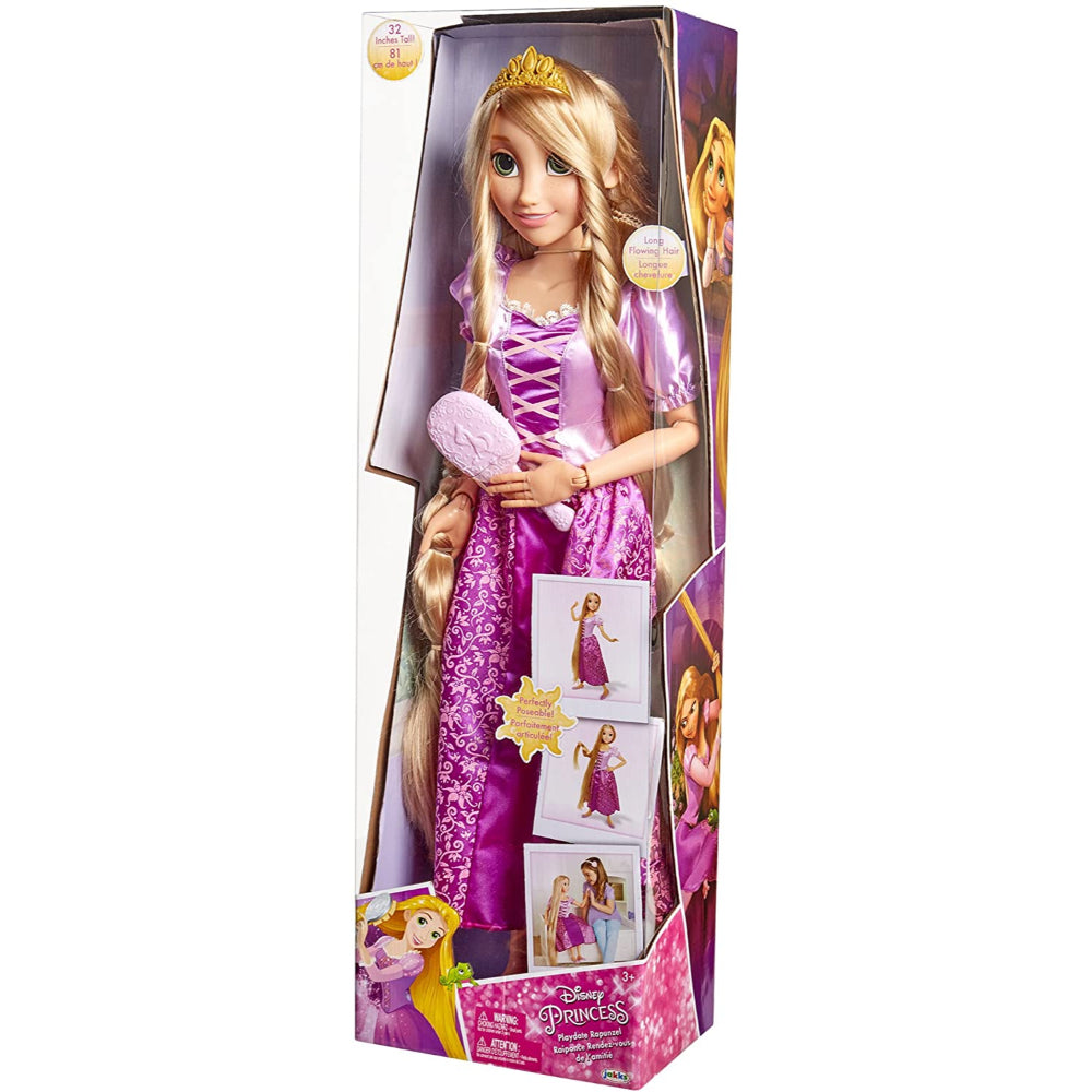 Disney Princess Playdate Rapunzel Life Size Rapunzel Doll Walmart