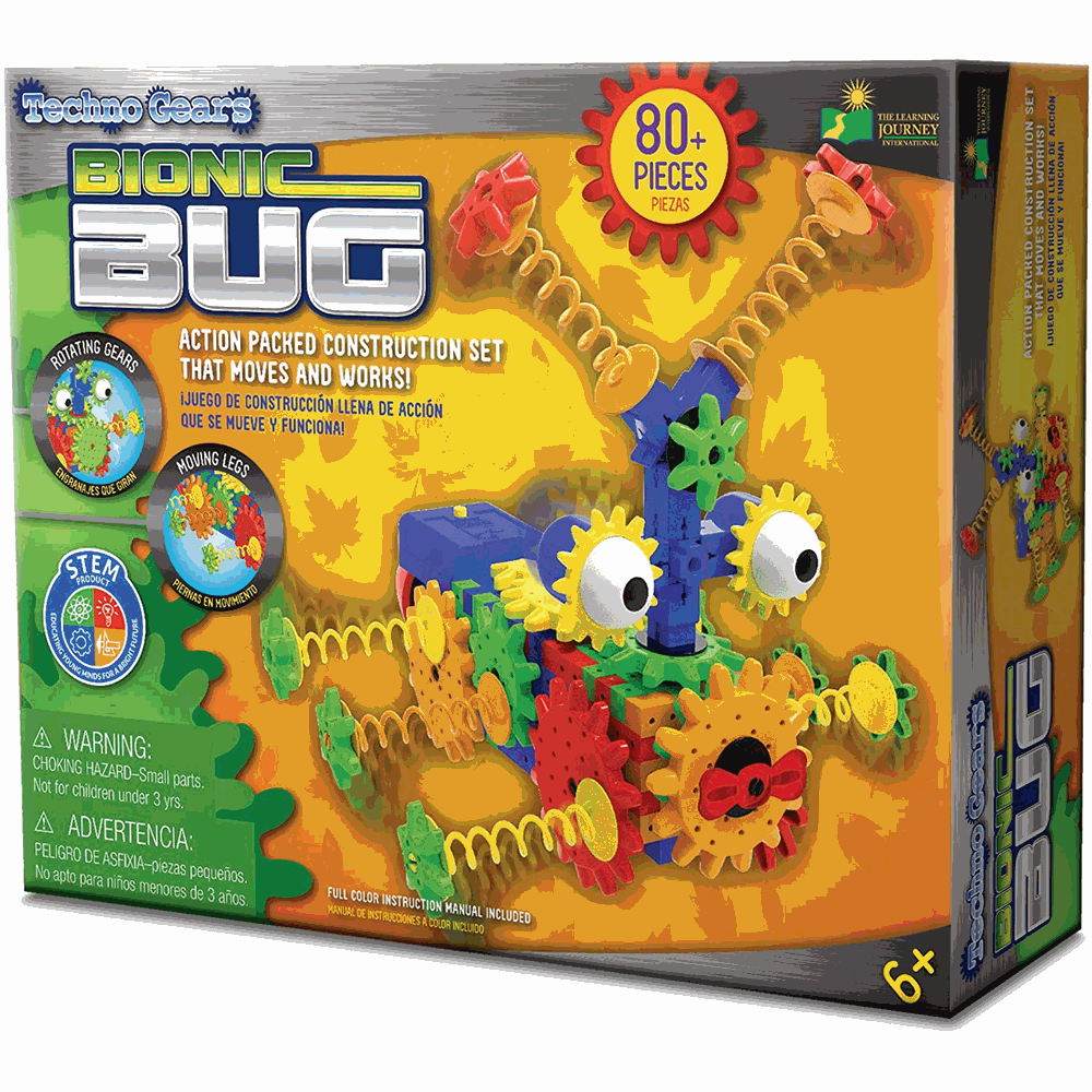 The Learning Journey Techno Gears STEM Construction Set – Toys4me