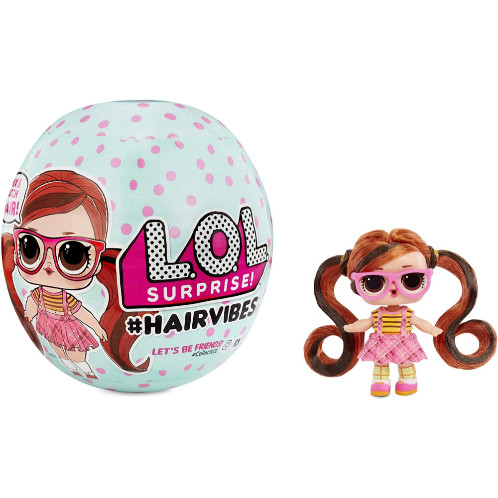 Surprise! Hairvibes Dolls with 15 Surprises Assorted – Toys4me