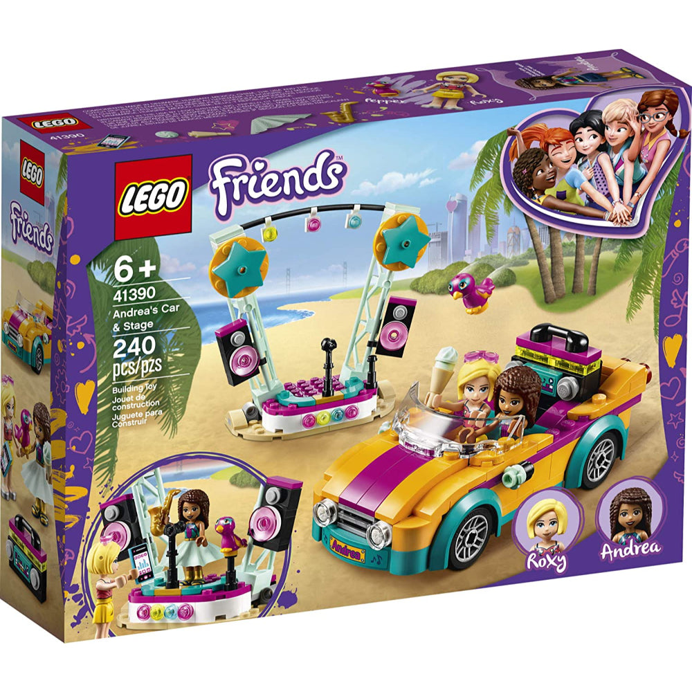 Lego Friends Andrea's Car and Stage Building Set – Toys4me