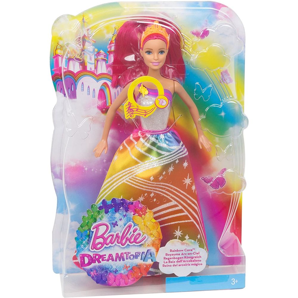 Barbie Dreamtopia Rainbow Cove Light Show Princess Doll – Toys4me - Main Image